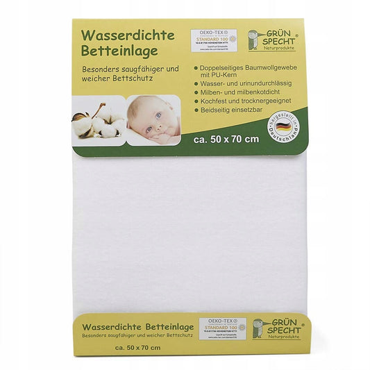NATURSPECHT waterdichte matrasbeschermer 50x70 cm