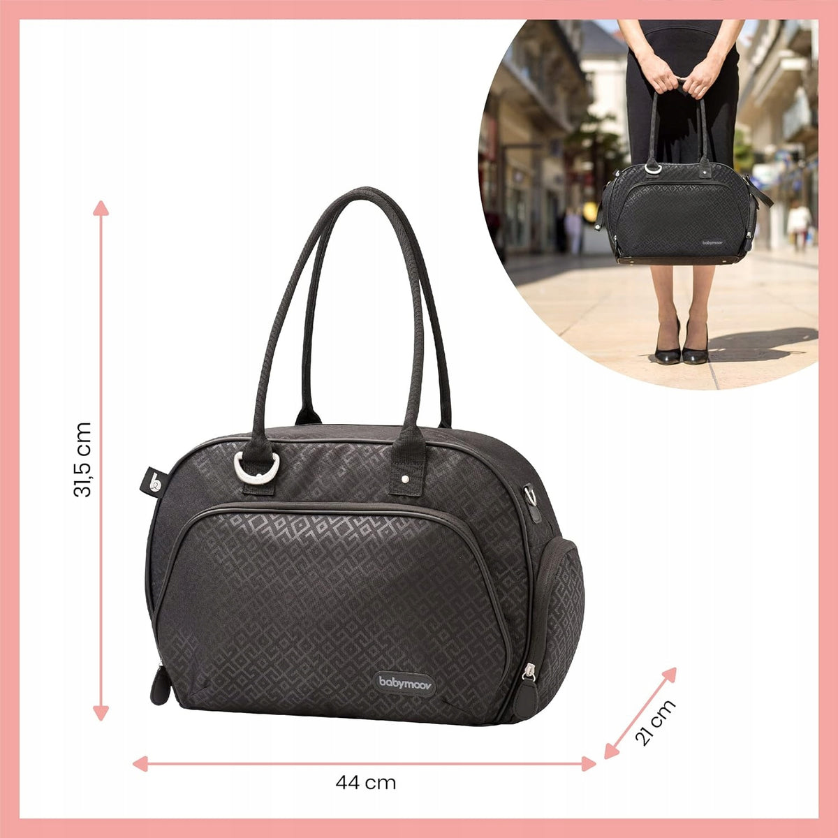 BABYMOOV bolsa para carrito TRENDY BAG + accesorios