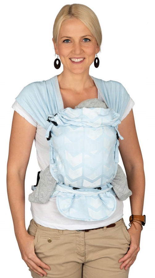 HOPPEDIZ hop-tye buckle marsupio ergonomico 0-30 mesi