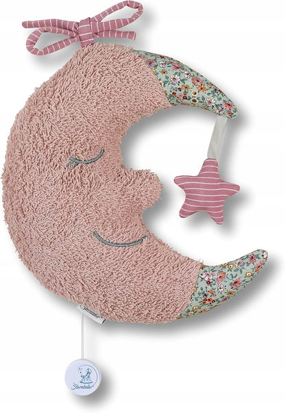 STERNTALER zenélő plüss hold alakú függőjáték 20 cm