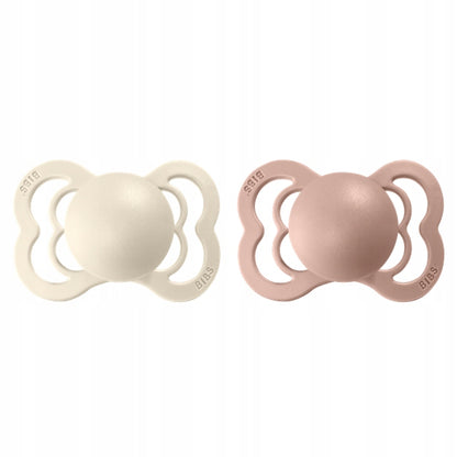 BIBS SUPREME chupetes calmantes de silicona 0-6 meses simétricos