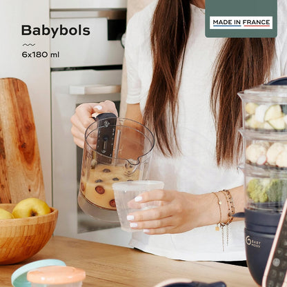 BABYMOOV Babybols behållare 6 x 180 ml