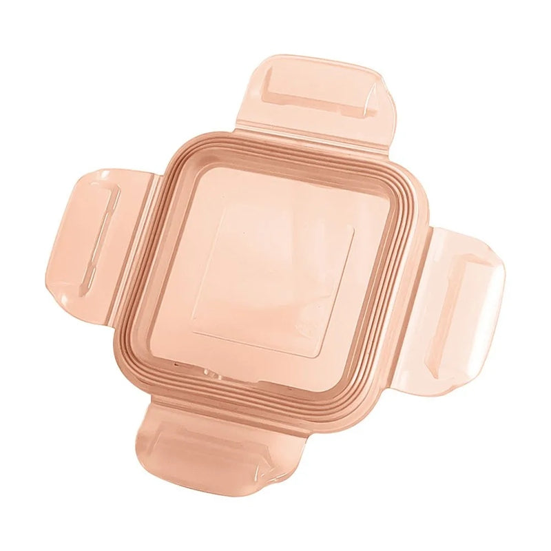 MINILAND NaturSquare recipientes de vidrio para alimentos 160 ml 4 unidades CONEJO