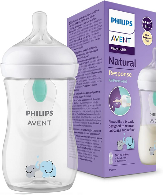 PHILIPS AVENT Natural RESPONSE láhev 260 ml 1m+ AIR FREE VENT