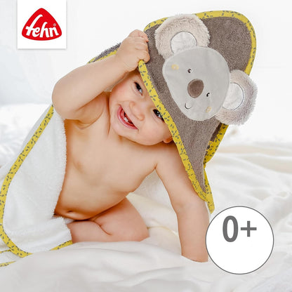 FEHN prosop de bumbac cu glugă Koala Australia 80 x 80 cm