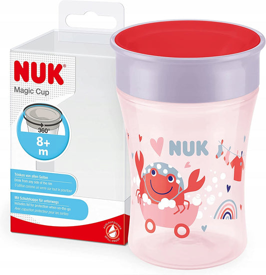 NUK Magic Cup KUBEK NIEKAPEK 230 ml ustnik 360 stopni