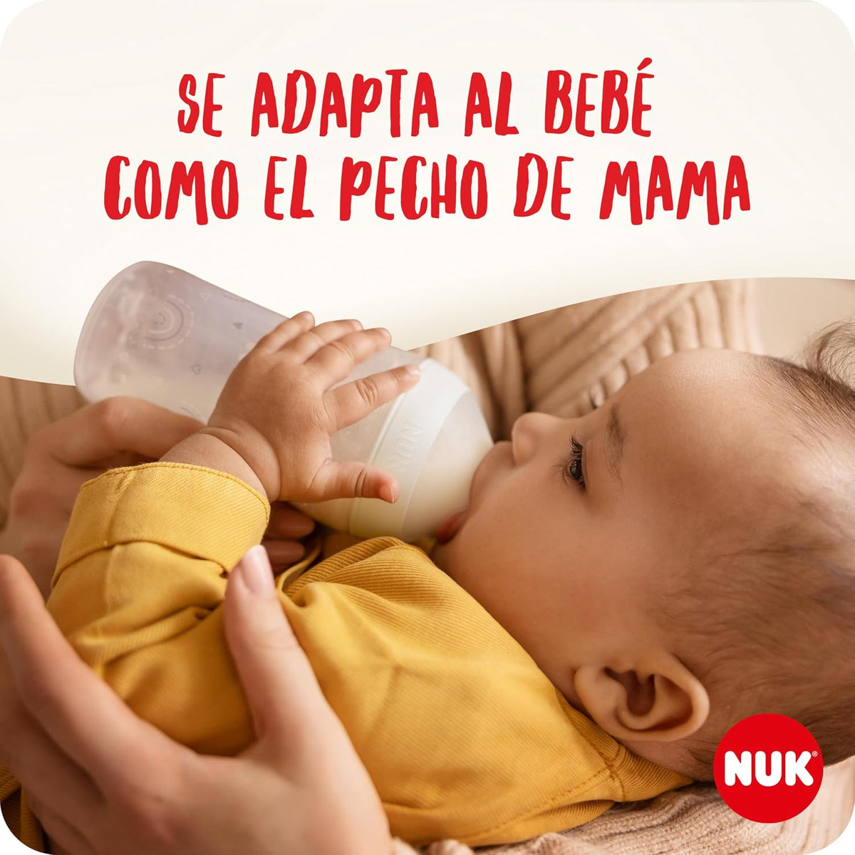 NUK Perfect Match cumisüveg csecsemőknek 3 hónapos kortól, 260 ml, 2 db – termékfotó 2
