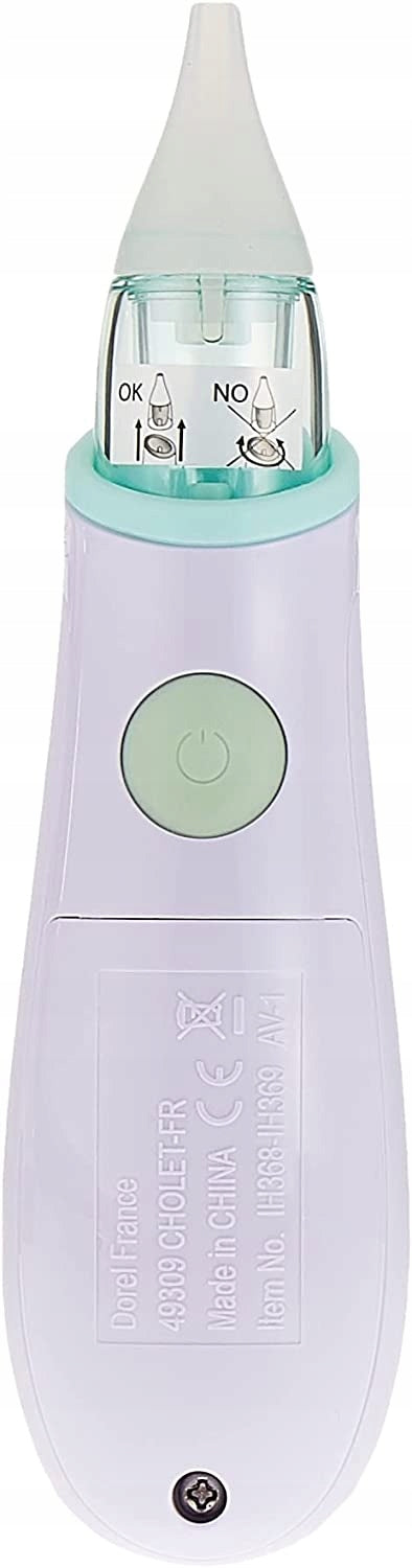 BEBE CONFORT elektryczny aspirator do nosa 4 końcówki + etui – zdjęcie produktu 3