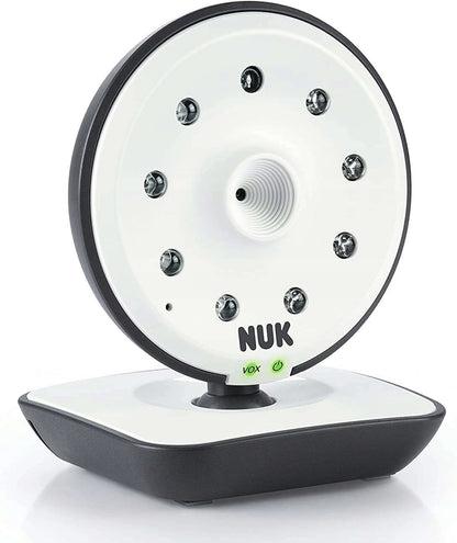NUK dodatkowa kamera do niani elektronicznej Eco Control 550VD, biało-grafitowa, tryb Eco i FHSS