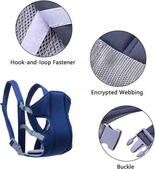 Ergonomische Babytrage, verstellbar, 3,5–15 kg