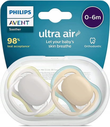 PHILIPS AVENT Ultra Air Happy cumik, 2 db 0–6 hónap