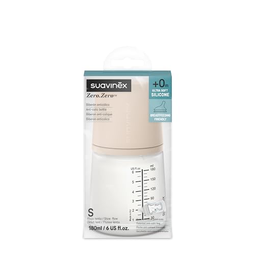 Suavinex Zero Zero biberon anticolica 180 ml S Light