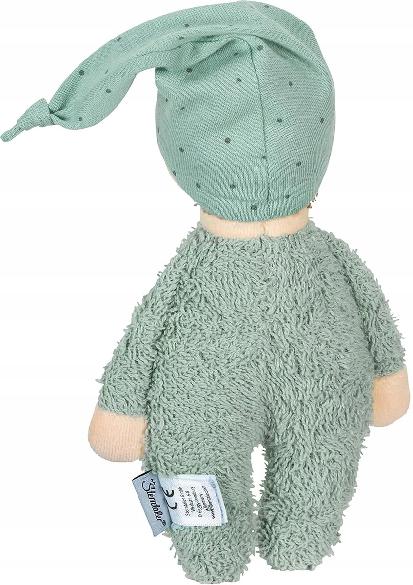 STERNTALER katoenen knuffelpop met rammelaar 22 cm