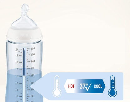 NUK First Choice+ Biberón 150 ml 0-6 m indicador de temperatura