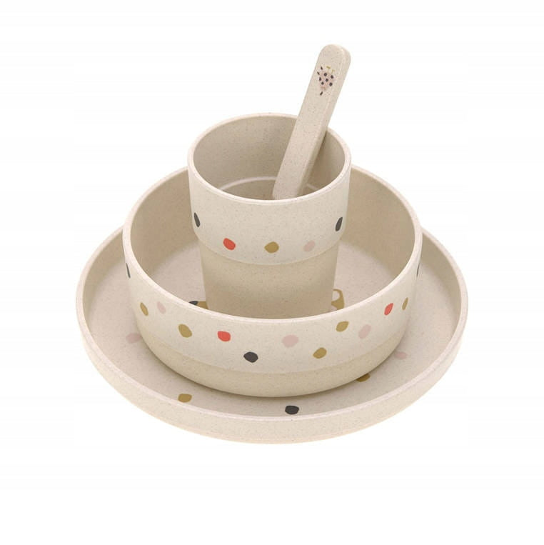 LASSIG set de vajilla sin melamina Little Mateys para bebés