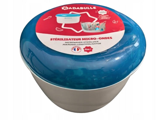 BADABULLE sterylizator mikrofalowy + koszyk na 5 butelek i akcesoria – zdjęcie produktu 2