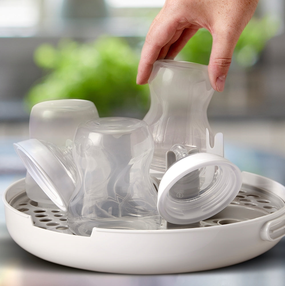 TOMMEE TIPPEE αποστειρωτής + λαβίδα και πιπίλα