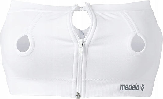 MEDELA gorset do laktatora EASY EXPRESSION L, biały, do laktatorów elektrycznych Medela