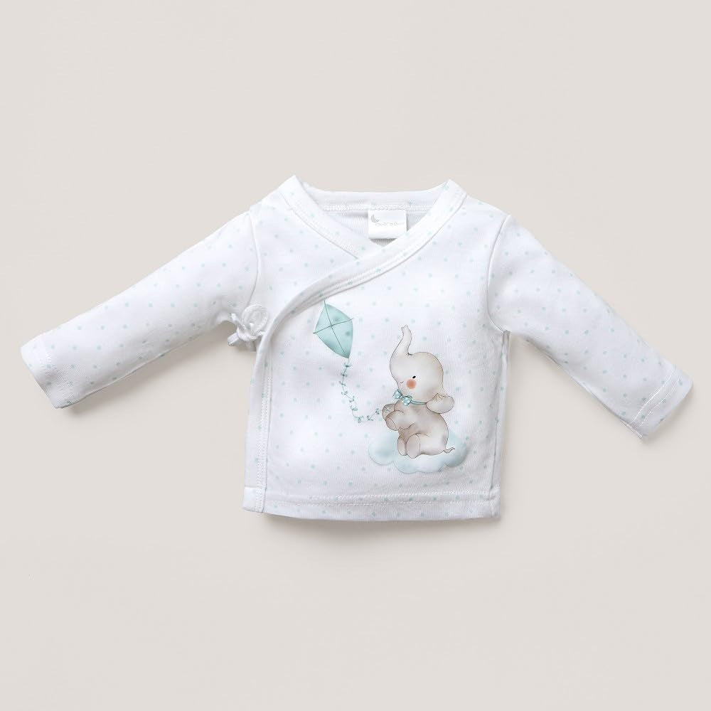 INTERBABY Geschenkset aus Baumwolle: Schlafanzug, Mütze, Socken, Lätzchen, Strumpfhose – Produktfoto 4