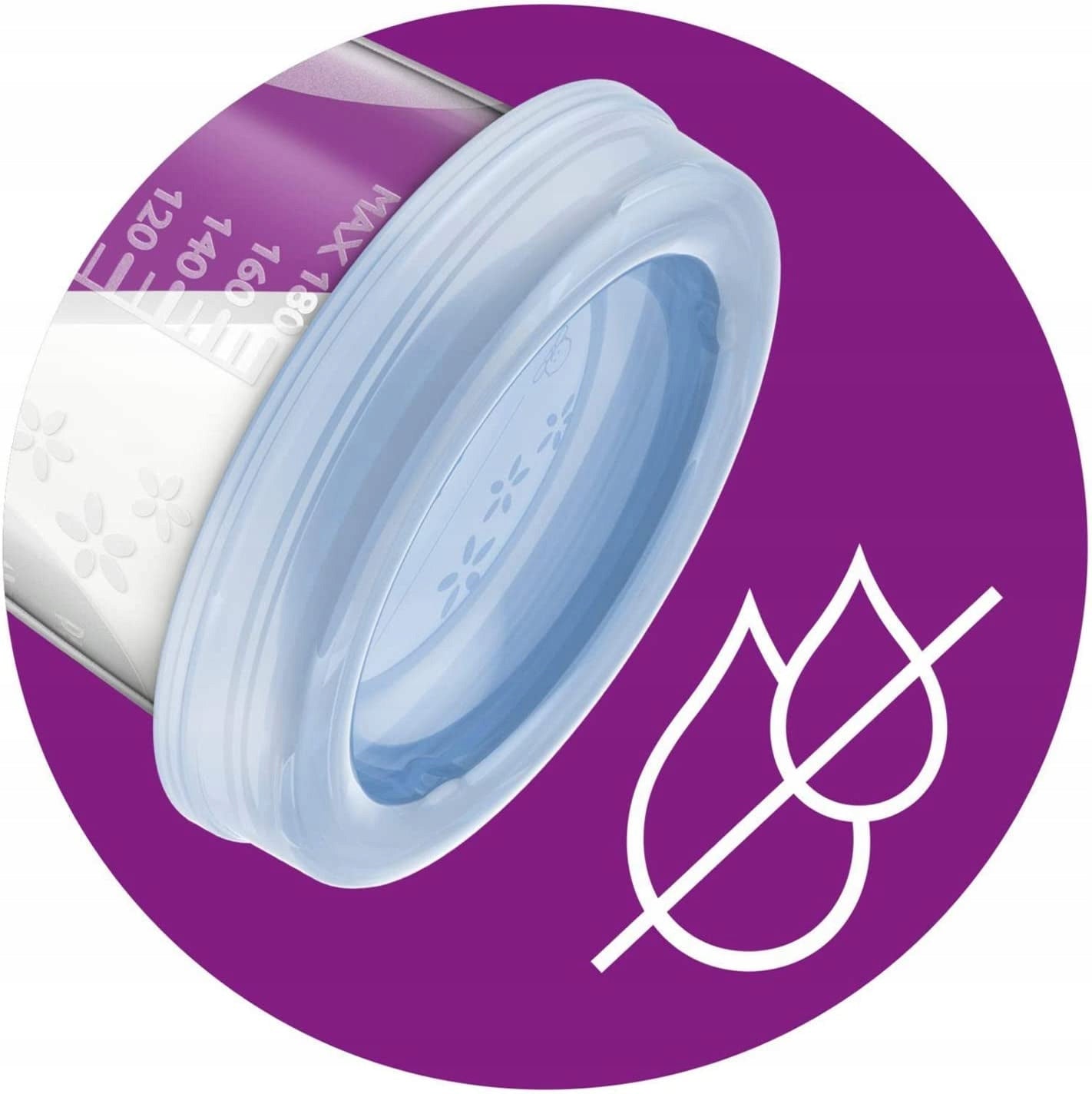 PHILIPS AVENT ételtároló edények, 5 db, 180 ml