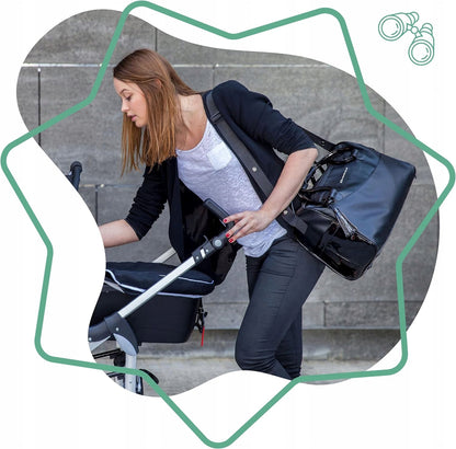 BADABULLE tas voor kinderwagen + accessoires GLOSSY
