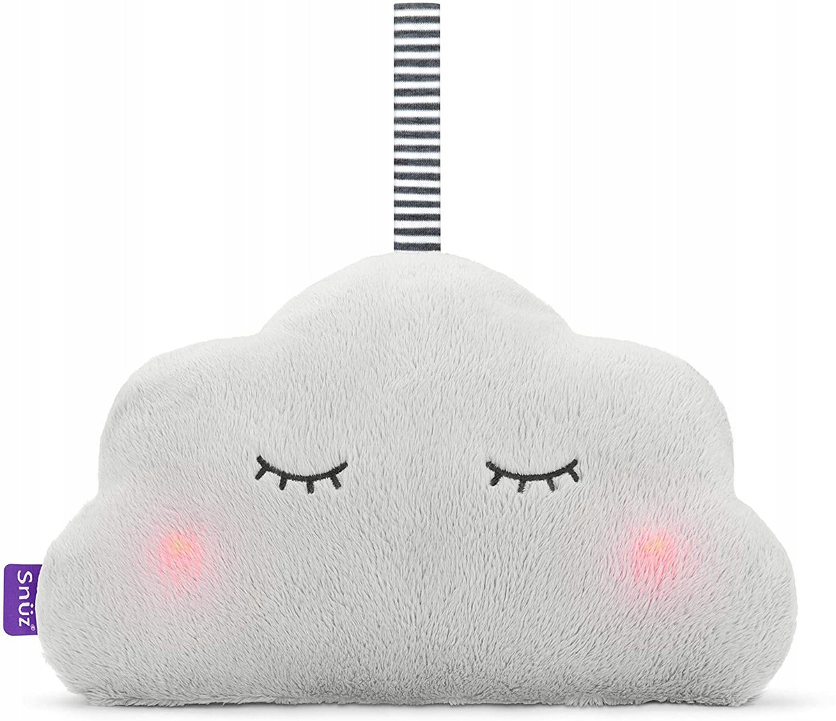 SNUZcloud pluche SLAAPMAKER wit geluid van hartslag en lichtjes