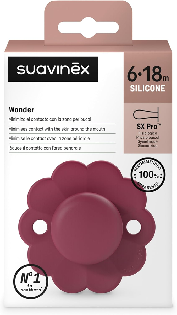 SUAVINEX Wonder Πιπίλα Καταπραϋντική 6–18 μηνών Σιλικόνη SX PRO