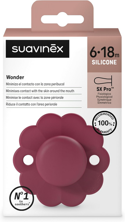 SUAVINEX Wonder Πιπίλα Καταπραϋντική 6–18 μηνών Σιλικόνη SX PRO