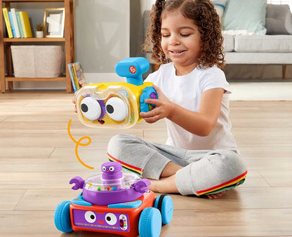 FISHER-PRICE interaktiver Roboter LINUS deutsche Sprache