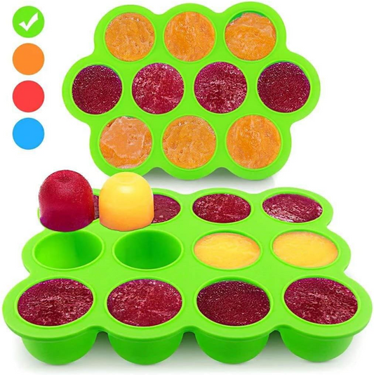 Fresh Foods silikonowa forma do zamrażania żywności 12 x 75 ml