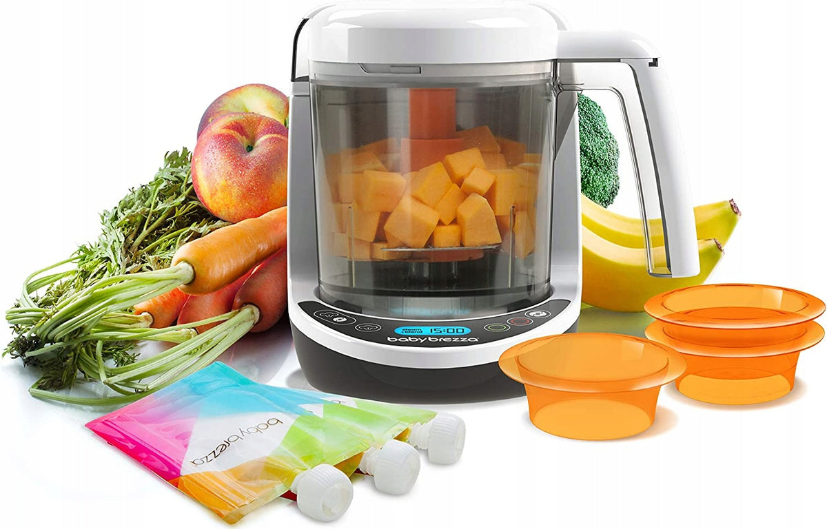 BABY BREZZA Deluxe 3-in-1 stoomkoker en mixer 900 ml