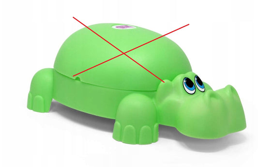 OKBABY nocnik z pokrywą HIPOPOTAM