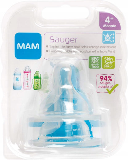 MAM tetinas para biberón 4m+ x2