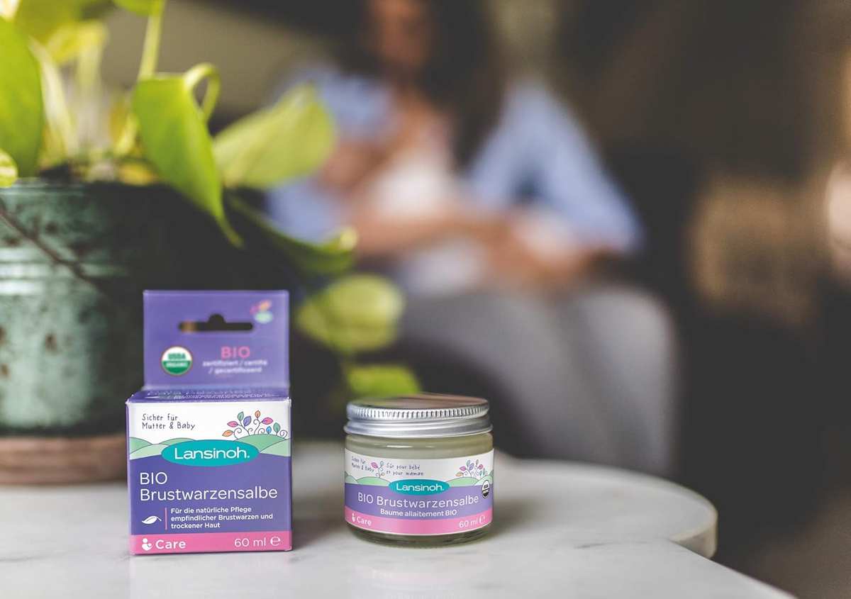 LANSINOH BIO crema per capezzoli per mamme 60ml