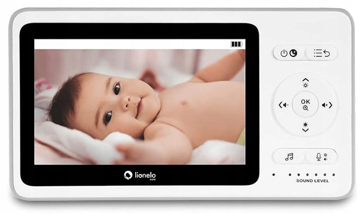 LIONELO Babyline 8.2 vigilabebés electrónico con control remoto 4,3" VOX
