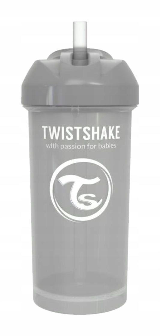TWISTSHAKE Gobelet anti-fuite avec paille 360 ml 6 m+