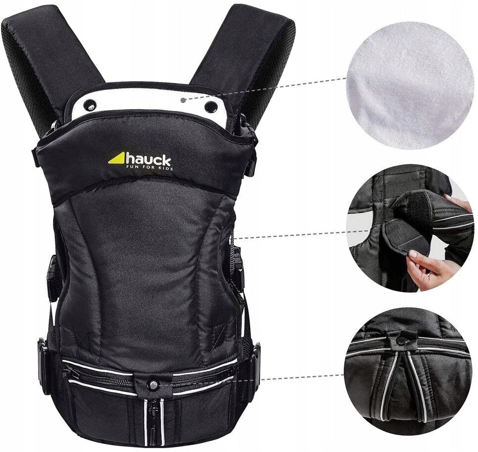 HAUCK ergonomische drager 3way carrier tot 12kg