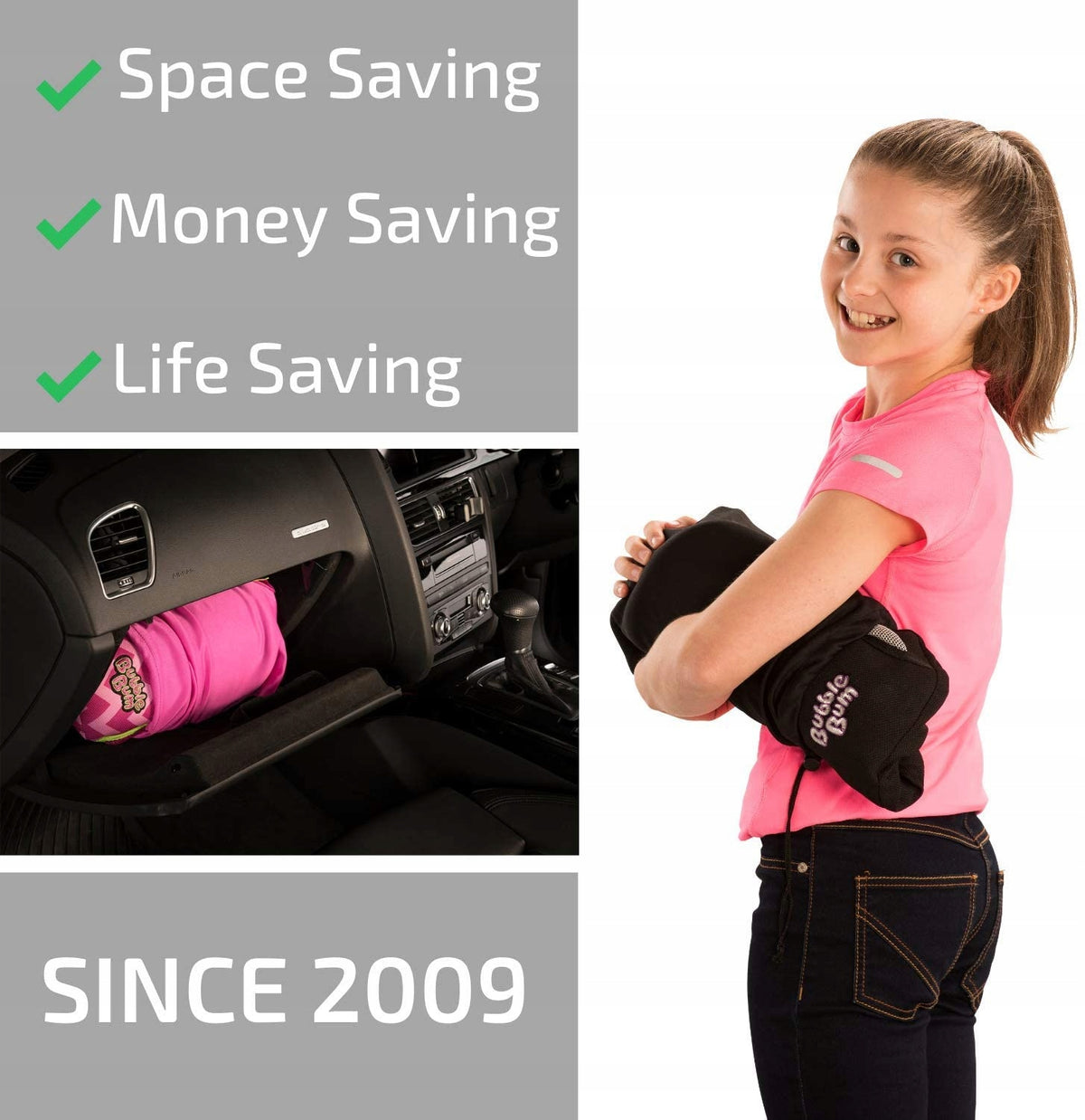 BubbleBum SEGGIOLINO GONFIABILE PER AUTO 15-36 kg