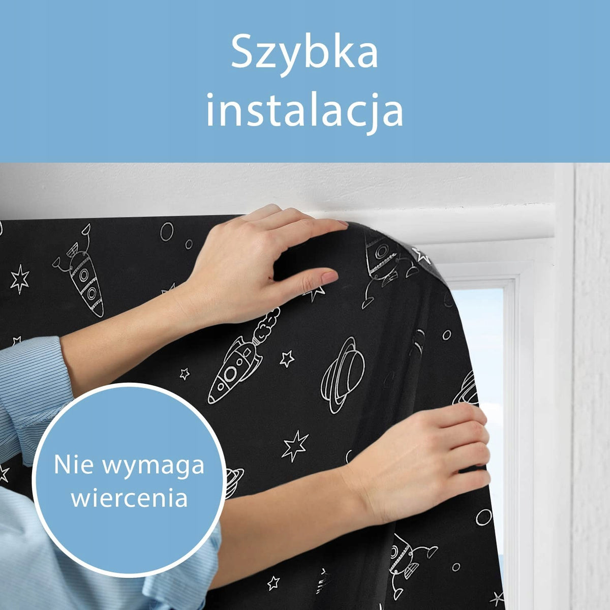 ROLETA zaciemniająca z przyssawkami 130x200