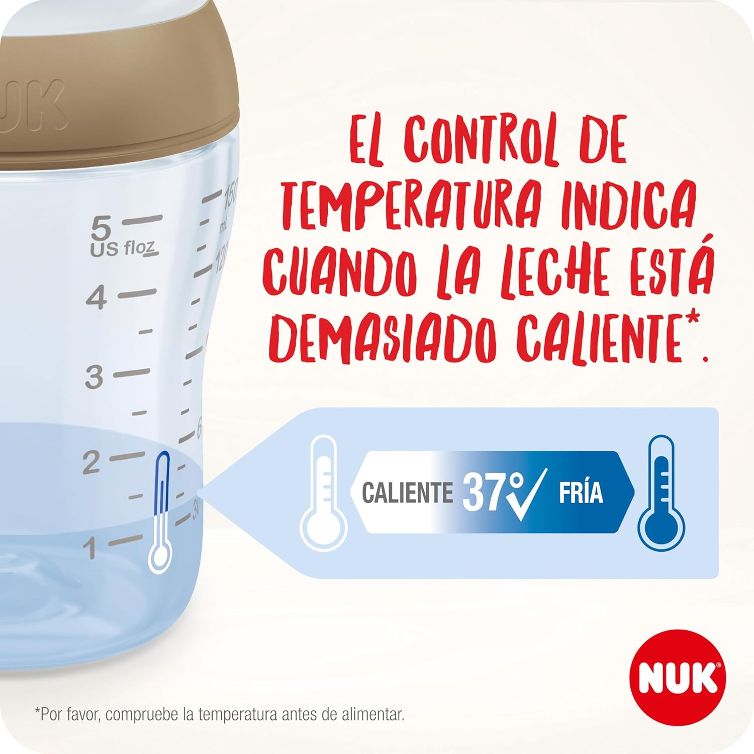 NUK Perfect Match cumisüveg csecsemőknek 3 hónapos kortól, 260 ml, 2 db – termékfotó 3