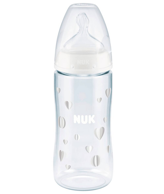 NUK First Choice+ 6-18 μηνών ΜΠΟΥΚΑΛΙ 300 ml ένδειξη θερμοκρασίας