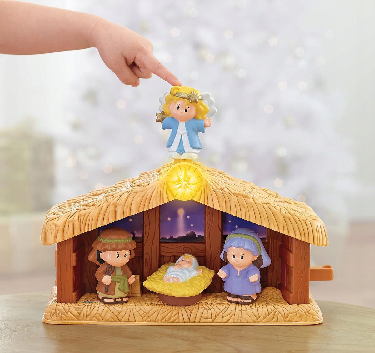 FISHER-PRICE Little People Belén de Navidad para niños