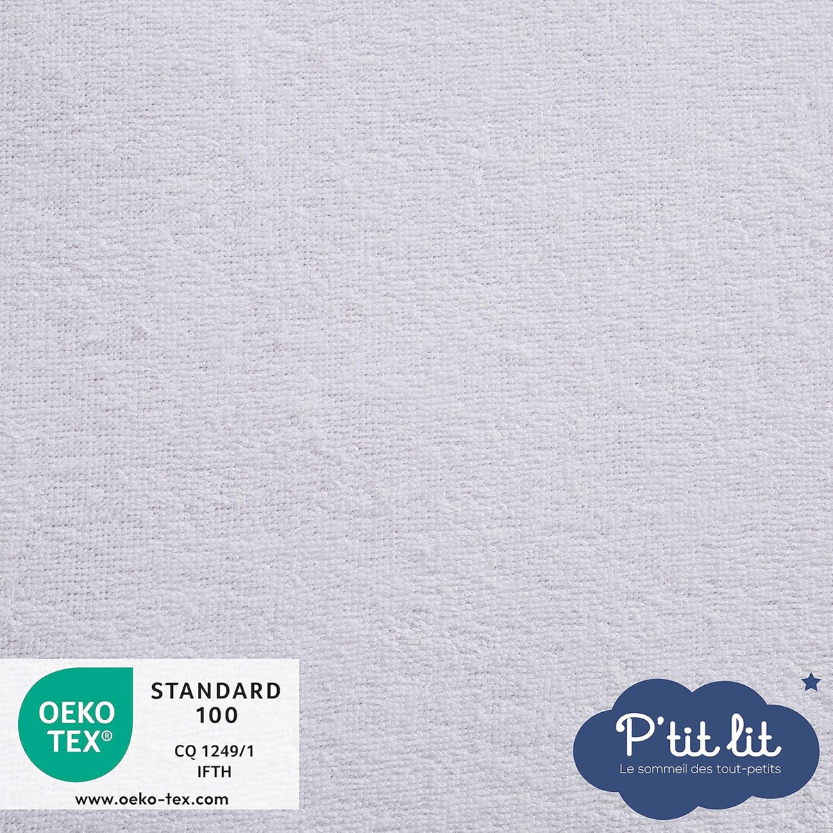 P'TIT LIT ochraniacz na materac wodoodporny 70x140 przeciw roztoczom – zdjęcie produktu 3