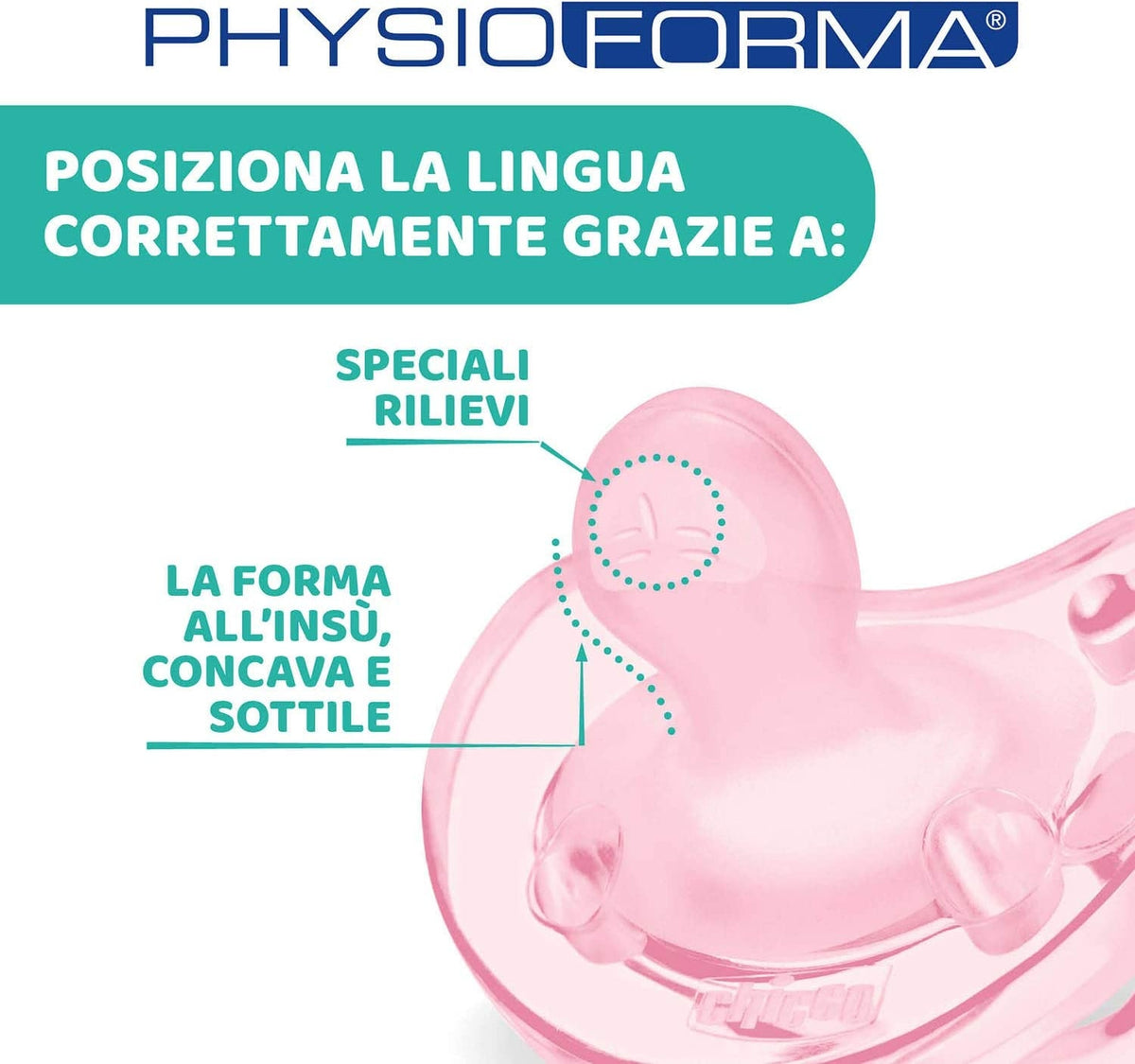 CHICCO PhysioForma fopspeen x4 16-36 mnd.