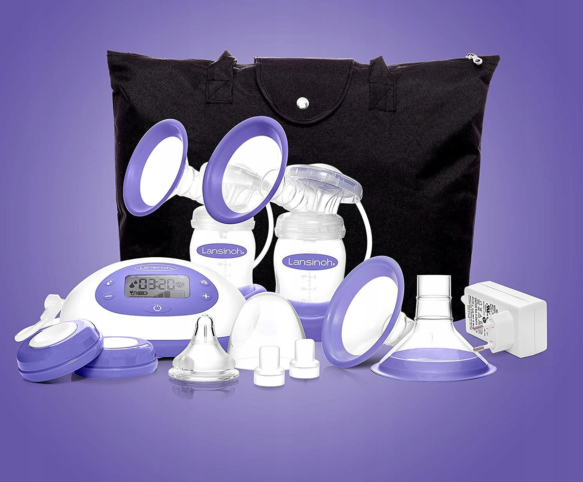 LANSINOH 2 in 1 dual-phase electric breast pump
