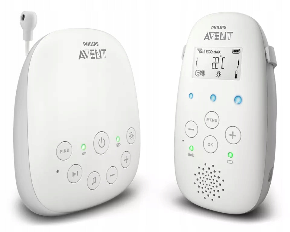 PHILIPS AVENT SCD713/26 DECT Smart ECO audio elektronikus bébiőr