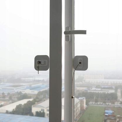SERRATURA DI SICUREZZA PER BAMBINI per armadietti e cassetti 19 cm + 2 chiavi