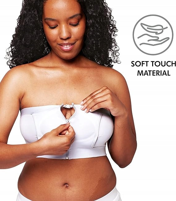 MEDELA gorset do laktatora HANDS-FREE M, biały, soft touch, bez użycia rąk