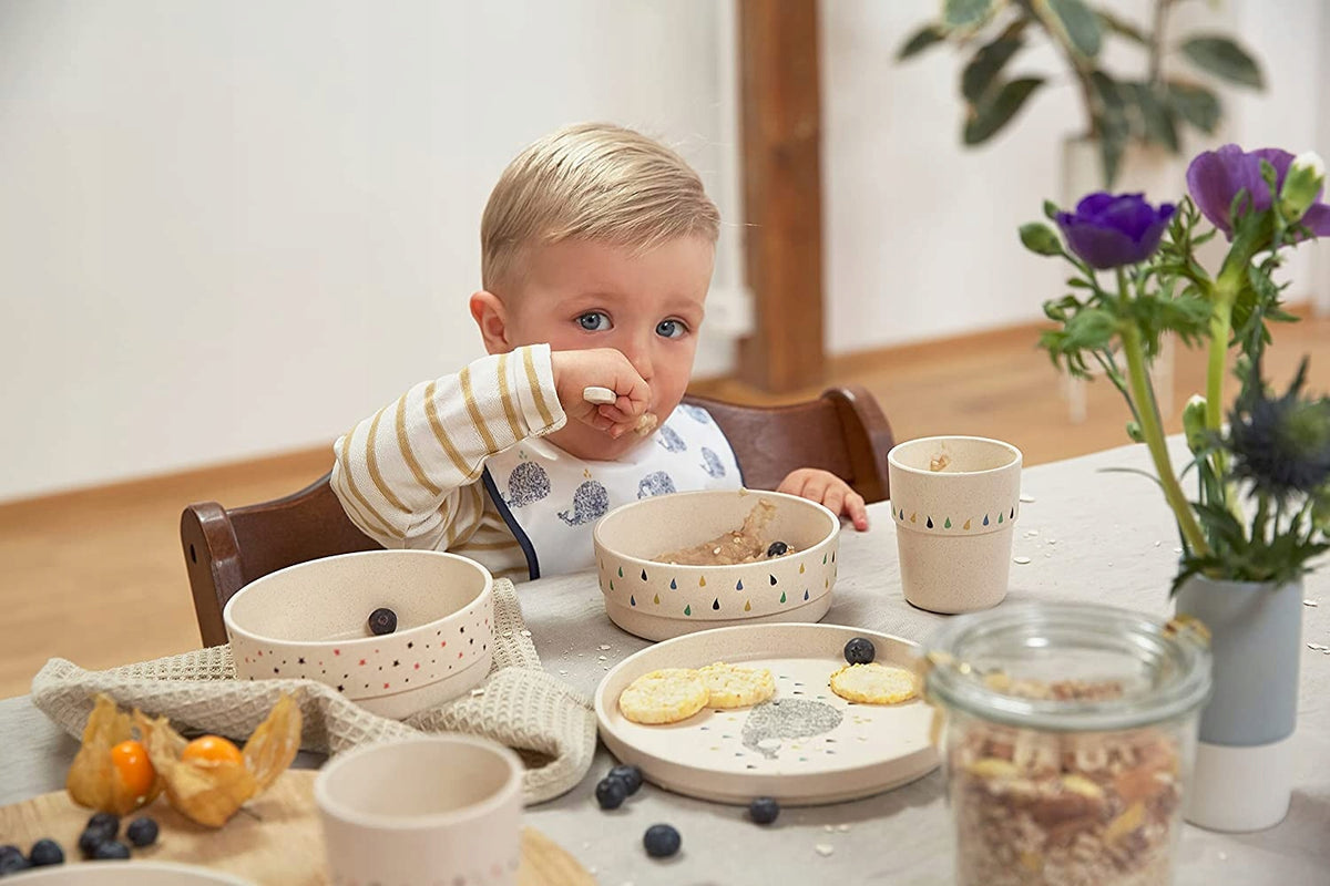 LASSIG zestaw naczyń bez melaminy Little Whale – zdjęcie produktu 4