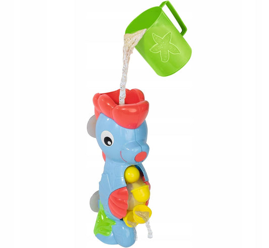 SIMBA ABC konik morski z kołem wodnym i przyssawkami + kubek 26 cm